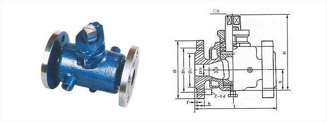 二通保溫旋塞閥 二通保溫旋塞閥